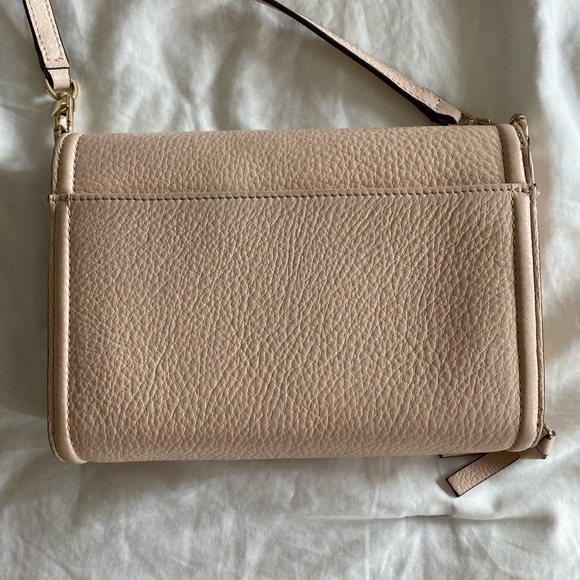Tory Burch Pebbles Grain Crossbody bag in sweet melon - Picture 4 of 7